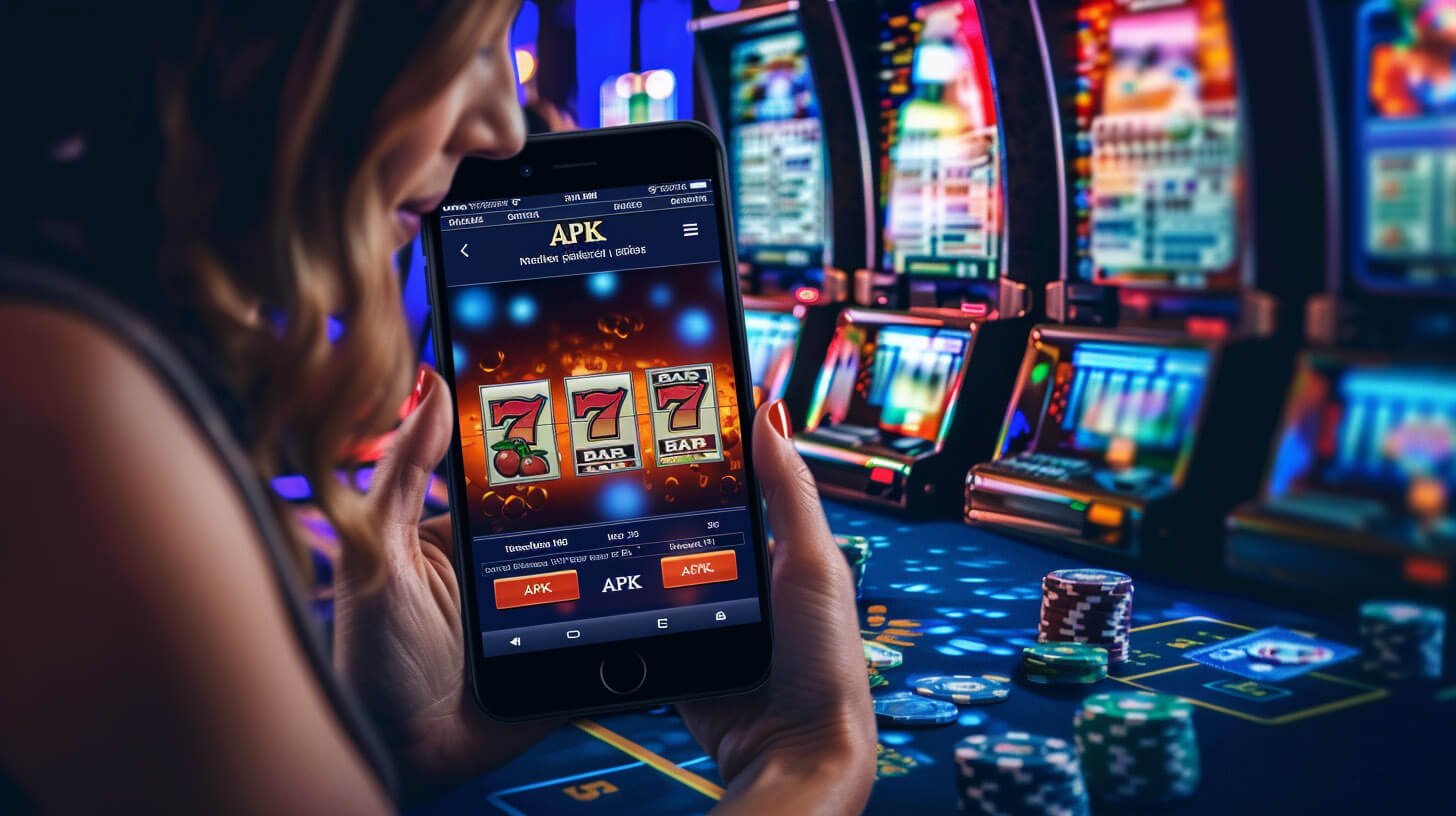 Bermain slot online di smartphone melalui costum4d mobile